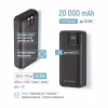 Батарея універсальна ColorWay 20 000 mAh Optimal Power PD/22.5W, QC/3.0, Black (CW-PB200LPB5BK-PDD) - Image 7