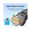 Патч-корд 1м, UTP cat 6 RJ-45 black Vention (IBEBF) - Image 7