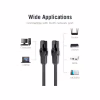 Патч-корд 0.5м, UTP cat 6 RJ-45 black Vention (IBJBD) - Image 4