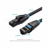 Патч-корд 1м, UTP cat 6 RJ-45 black Vention (IBKBF) - Image 5