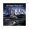 Патч-корд 3м, S/FTP cat 8 RJ-45 black Vention (IKABI) - Image 3
