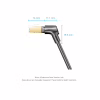 Патч-корд 1м STP cat 8 RJ-45 90° corner black Vention (IKLBF) - Image 11