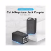 Сращиватель UTP 1+1 RJ45 cat 6e, Black Vention (IPVB0) - Image 3