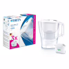 Фільтр-глечик Brita Aluna Memo MXPro 2.4л (1.4л очищеної води) з фільтр-картриджем 3шт, білий (1053054) - Image 7