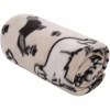 Плед Ardesto Fleece 100% полиэстер, песики, серый 130х160 см (ART0724PB) - Image 2