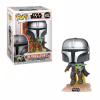Фигурка для геймеров Funko Pop Мандалорец, летящий с малышом (50959) - Image 2