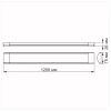 Светильник TITANUM LED 36W 1.2М 6500K (TL-BN-36126) - Image 3