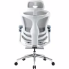 Офисное кресло Sihoo Крісло офісне з підставкою для ніг Sihoo DORO C300 Pro Mesh White with (DORO-C300-PRO-M102-JT) - Image 2