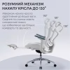 Офисное кресло Sihoo Крісло офісне з підставкою для ніг Sihoo DORO C300L Mesh White with foo (DORO-C300L-A3-102-JT) - Image 9