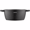 Каструля Ardesto Gemini Anzio скляна кришка 24 см 4,4 л чорна (AR2424GE) - Image 3