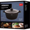 Кастрюля Ardesto Gemini Anzio скляна кришка 24 см 4,4 л чорна (AR2424GE) - Image 10