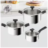 Набор посуды Tefal Delicious, 6предметів, нержавіюча сталь, бакеліт, скло (B925S655) - Image 8