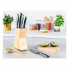 Набор ножей Tefal Fresh Kitchen, дерев'яна колода, 5шт, нержавіюча сталь, чорний (K122S504) - Image 8