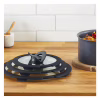 Крышка для посуды Tefal Ingenio, набір 3 шт, скло, пластик, чорний (L9849053) - Image 3