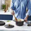 Каструля Tefal Air, з кришкою, 3.1л, алюміній, чорний (E2554404) - Image 10