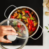Кастрюля Tefal Minis, з кришкою,1л, нержавіюча сталь, скло (H8743155) - Image 4