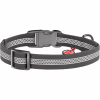 Ошейник для животных WAUDOG Waterproof пластиковая пряжка XL Ш 25 мм Д 38-58 см серый (261311) - Image 2