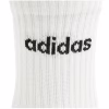 Шкарпетки Adidas C LIN CREW HT3455 3P білий, чорний S (37-39) (4066746240748) - Image 4