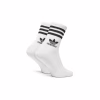 Шкарпетки Adidas Crew Sock 3str IL5023 білий сірий, чорний S (37-39) (4066762038404) - Image 5