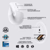 Мишка Logitech Lift Vertical Ergonomic Wireless/Bluetooth for Business Off-white (910-006496) - Image 6