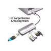 Концентратор Vention USB 3.1 Type-C to HDM/USB 3.0х3//PD 100W 5-in-1 (THFHB) - Image 3