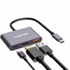 Концентратор Canyon hub DS-4 3in1 USB-C Grey (CNS-TDS4) - Image 5