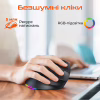 Мышка Meetion BTM010R RGB Bluetooth/Wireless Black (MT-BTM010R-A) - Image 4