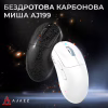 Мышка Ajazz AJ199 Carbon fiber Wireless/Bluetooth/USB Black (AJ199-B) - Image 6