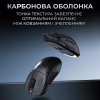 Мышка Ajazz AJ199 MAX Carbon fiber Wireless/Bluetooth/USB Black (AJ199-MAX-B) - Image 9