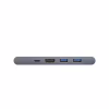 Концентратор Baseus USB-C Thunderbolt 7-in-1 2xUSB 3.0 + 1xUSB-C PD + HDMI 4K60Hz + SD/TF + 1xRJ45 1000Mbps gray (CAHUB-L0G) - Image 3