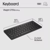 Клавиатура HP 350 Compact Multi-Device Bluetooth UA Black (692S8AA) - Image 8