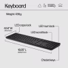 Клавиатура HP 450 Programmable Wireless UA Black (4R184AA) - Image 12