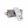 Сетевой фильтр питания Voltronic TВ-Т07, 2роз, 4*USB White (ТВ-Т07-White) - Image 2