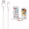 Дата кабель USB 2.0 AM to Micro 5P 1.0m 5A white XO (NB166-M-1-WH) - Image 2