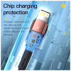 Дата кабель USB 2.0 AM to Lightning 2.0m 2.4A black Essager (EXCL-XCA01) - Image 6