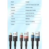 Дата кабель USB 2.0 AM to Lightning 2.0m 2.4A black Essager (EXCL-XCA01) - Image 9