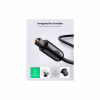 Кабель мультимедійний Optical Toslink 1.0m AV122 black Ugreen (70890) - Image 5