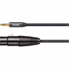Кабель мультимедійний 3.5mm M to XLR F 1.0m AV182 black Ugreen (20763) - Image 2