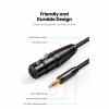 Кабель мультимедійний 3.5mm M to XLR F 1.0m AV182 black Ugreen (20763) - Image 10