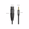 Кабель мультимедійний 3.5mm M to XLR F 1.0m AV182 black Ugreen (20763) - Image 11