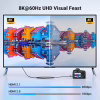 Кабель мультимедійний HDMI M to HDMI mini M 2.0m 8K HD163 black Ugreen (15515) - Image 2