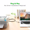 Кабель для принтера USB 2.0 to DB25 2.0m US167 black Ugreen (20224) - Image 9