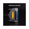 Кабель для принтера USB 2.0 to DB25 2.0m US167 black Ugreen (20224) - Image 11