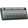 Клавиатура Aula F75 Gasket Reaper Switch Hot-Swap RGB Bluetooth/Wireless/USB UA Black/Grey (6948391209913) - Image 2