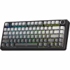 Клавиатура Aula F75 Gasket Reaper Switch Hot-Swap RGB Bluetooth/Wireless/USB UA Black/Grey (6948391209913) - Image 3