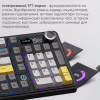 Клавиатура Ajazz AK980 V2 Gift Switch V2 Wireless/Bluetooth/USB UA Black/Grey/Yellow (AK980-V2-G-BGY) - Image 11