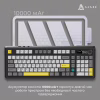 Клавиатура Ajazz AK980 V2 Gift Switch V2 Wireless/Bluetooth/USB UA Black/Grey/Yellow (AK980-V2-G-BGY) - Image 12