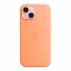 Чехол для мобильного телефона Apple iPhone 15 Silicone Case with MagSafe Orange Sorbet (MT0W3ZM/A) - Image 2