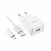 Зарядное устройство HOCO C106A charger set(iP) White (6931474783899) - Image 5