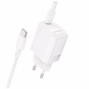 Зарядний пристрій BOROFONE BN26 Fuente USB-C PD20W + cable USB-C to USB-C White (6941991120251) - Image 2